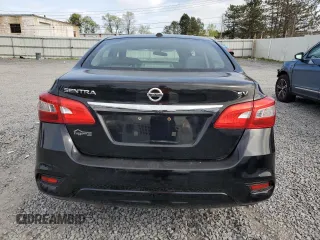 2017 Nissan Sentra SV with VIN 3N1AB7APXHL685502, listed as a Copart auction lot 55575195 with 119,595 mi miles and Salvage Title. Bid and sale history available at carsss.com. Image 6.
