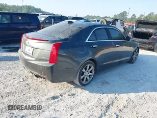 2015 Cadillac ATS Sedan Luxury RWD with VIN 1G6AB5RX4F0122156, listed as a IAAI auction lot 42012891 with 137,879 mi miles. Bid and sale history available at carsss.com. Image 4.