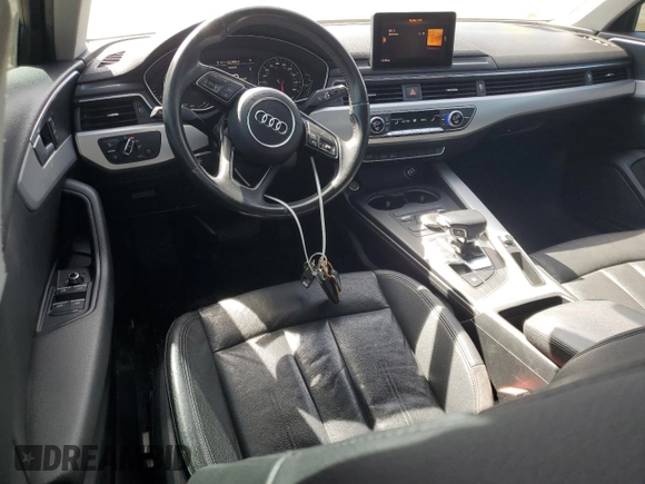2017 Audi A4 Premium with VIN WAUGNAF40HN024410, listed as a Copart auction lot 48068875 with 161,691 mi miles and Salvage Title. Bid and sale history available at carsss.com. Image 8.