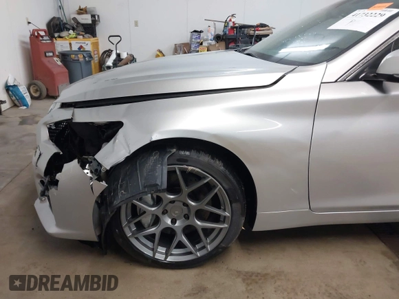 2014 Infiniti Q50 Sport with VIN JN1BV7AR0EM695972, listed as a IAAI auction lot 41732229 with 134,654 mi miles and . Bid and sale history available at DreamBid. Image 18.