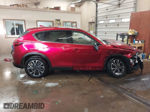 2023 Mazda CX-5 2.5 S Premium Plus Package with VIN JM3KFBEM5P0231069, listed as a IAAI auction lot 41489350 with 46,292 mi miles. Bid and sale history available at carsss.com. Image 14.