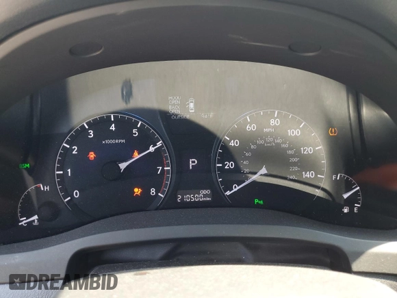2015 Lexus RX 350 with VIN 2T2BK1BA7FC334891, listed as a Copart auction lot 60450545 with 210,500 mi miles and Salvage title. Bid and sale history available at DreamBid. Image 9.