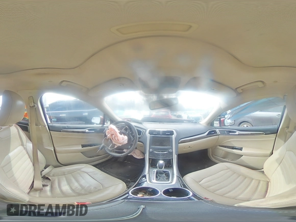 2014 Ford Fusion SE Hybrid with VIN 3FA6P0LU5ER145861, listed as a Copart auction lot 46582675 with Not Provided miles and Salvage Title. Bid and sale history available at DreamBid. Image 13.