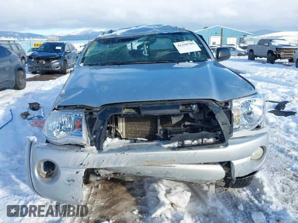 2007 Toyota Tacoma with VIN 5TEMU52N87Z326344, listed as a IAAI auction lot 41250780 with 210,957 mi miles and . Bid and sale history available at DreamBid. Image 13.
