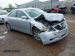 2007 Toyota Camry LE with VIN 4T1BK46K27U037911, listed as a IAAI auction lot 42158405 with 247,722 mi miles and . Bid and sale history available at DreamBid. Image 1.