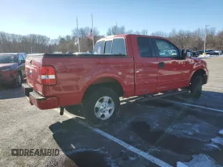 2007 Ford F-150 STX with VIN 1FTRX14W37FB87152, listed as a Copart auction lot 41746975 with 98,362 mi miles and Salvage Title. Bid and sale history available at carsss.com. Image 3.