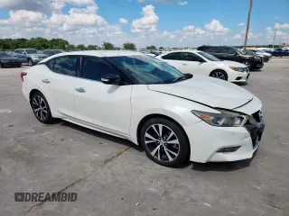 2016 Nissan Maxima Platinum with VIN 1N4AA6AP0GC429198, listed as a Copart auction lot 62066505 with 151,479 mi miles and Salvage title. Bid and sale history available at DreamBid. Image 4.