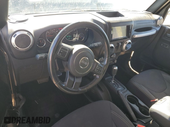 2017 Jeep Wrangler Sahara z VIN 1C4AJWBG1HL669600, wystawiony jako Copart lot #52856865 z przebiegiem 85 311 mil mil oraz Szkoda całkowita • Salvage title. Historia ofert i sprzedaży dostępna na DreamBid. Obrazek 8.