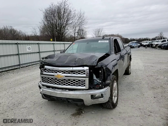 2015 Chevrolet Silverado 1500 LT with VIN 3GCPCREC1FG510374, listed as a Copart auction lot 43978375 with 50,945 mi miles and Salvage Title. Bid and sale history available at carsss.com. Image 11.