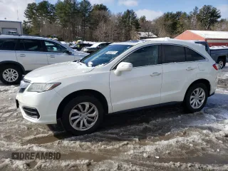 2018 Acura RDX w/Technology Pkg with VIN 5J8TB4H57JL005728, listed as a Copart auction lot 45553215 with 101,258 mi miles and Salvage Title. Bid and sale history available at carsss.com. Image 1.