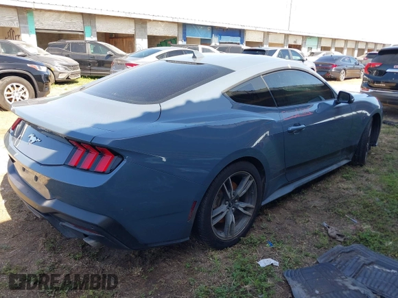 2024 Ford Mustang EcoBoost with VIN 1FA6P8TH3R5109807, listed as a IAAI auction lot 41916951 with Not provided miles and . Bid and sale history available at DreamBid. Image 4.