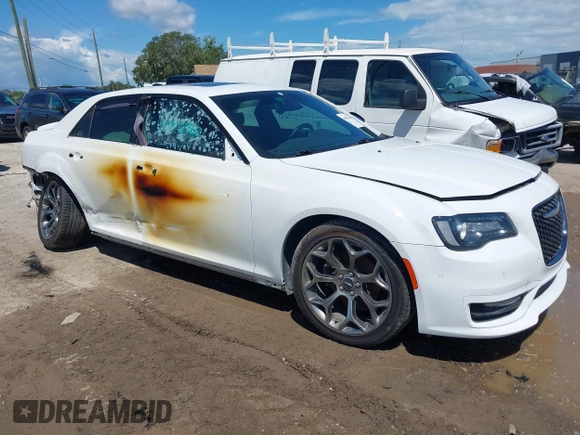 2018 Chrysler 300 with VIN 2C3CCABG2JH267047, listed as a IAAI auction lot 41887860 with 78,648 mi miles. Bid and sale history available at carsss.com. Image 1.