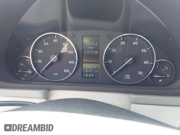 2007 Mercedes-Benz C 230 Sport z VIN WDBRF52H77F918808, wystawiony jako IAAI lot #41939637 z przebiegiem 137 538 mil mil oraz . Historia ofert i sprzedaży dostępna na DreamBid. Obrazek 7.