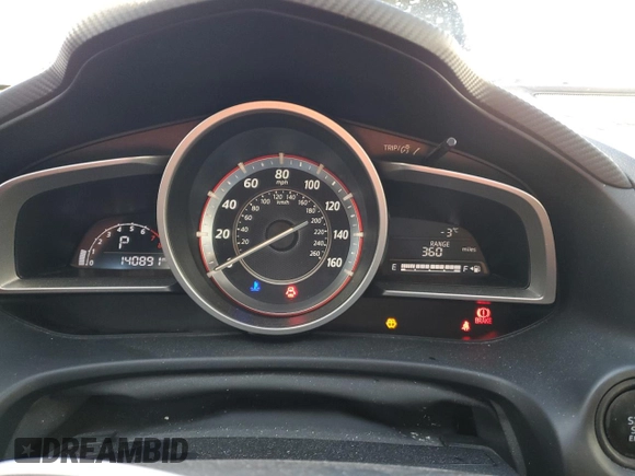 2014 Mazda 3 i Grand Touring with VIN JM1BM1M7XE1173004, listed as a Copart auction lot 81612564 with 140,891 mi miles and Salvage Title. Bid and sale history available at DreamBid. Image 9.