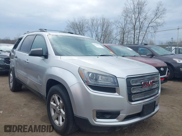 2013 GMC Acadia SLE with VIN 1GKKRPKD4DJ263748, listed as a IAAI auction lot 42080834 with 60,949 mi miles and . Bid and sale history available at DreamBid. Image 1.