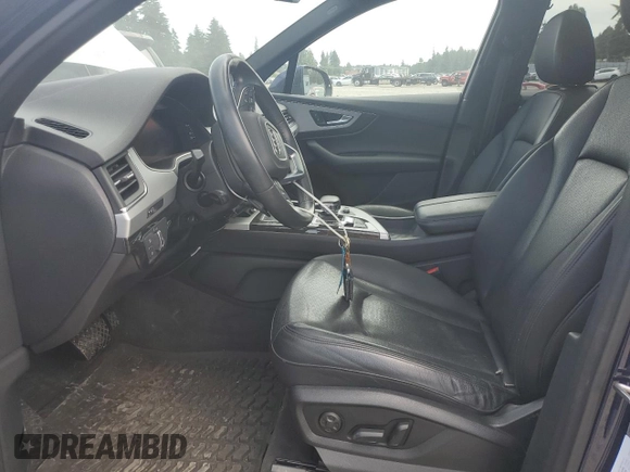 2019 Audi Q7 z VIN WA1MAAF72KD003710, wystawiony jako Copart lot #60320735 z przebiegiem 64 269 mil mil oraz Szkoda całkowita • Salvage title. Historia ofert i sprzedaży dostępna na DreamBid. Obrazek 7.