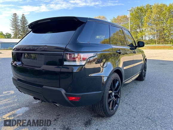 2017 Land Rover Range Rover Sport HSE with VIN SALWR2FK8HA694228, listed as a Copart auction lot 60060005 with 219,706 mi miles and Clean title. Bid and sale history available at DreamBid. Image 4.
