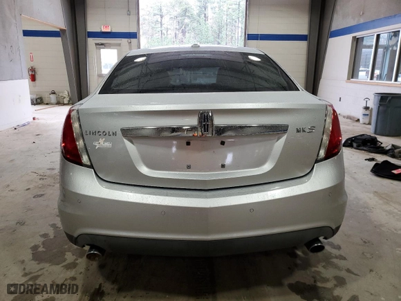 2011 Lincoln MKS with VIN 1LNHL9DR6BG609039, listed as a Copart auction lot 85438554 with 195903 miles and Salvage Title. Bid and sale history available at carsss.com. Image 6.
