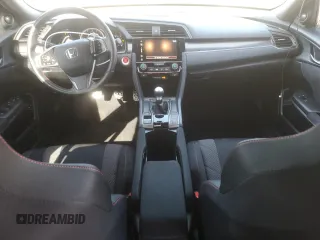 2018 Honda Civic Si with VIN 2HGFC1E57JH704397, listed as a Copart auction lot 51868535 with 44,620 mi miles and Salvage Title. Bid and sale history available at DreamBid. Image 8.