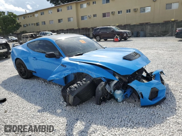 2024 Ford Mustang GT with VIN 1FA6P8CF7R5433731, listed as a Copart auction lot 45878835 with Not provided miles and Non repairable. Bid and sale history available at DreamBid. Image 4.