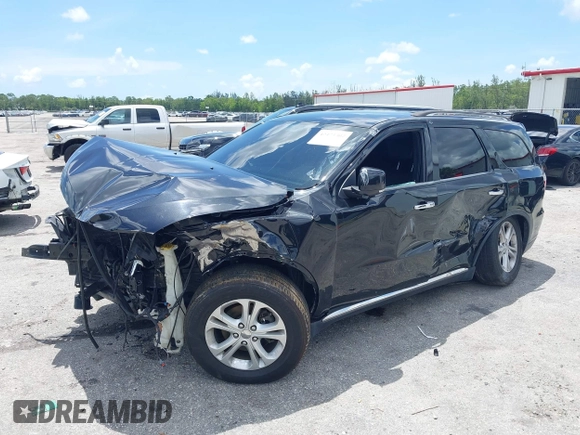 2013 Dodge Durango Crew with VIN 1C4RDHDG9DC684746, listed as a IAAI auction lot 42473302 with 122,602 mi miles and . Bid and sale history available at DreamBid. Image 6.