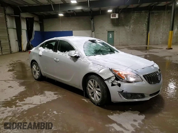 2016 Buick Regal with VIN 2G4GL5EX9G9188411, listed as a Copart auction lot 89083965 with 59,704 mi miles and Salvage Title. Bid and sale history available at DreamBid. Image 13.