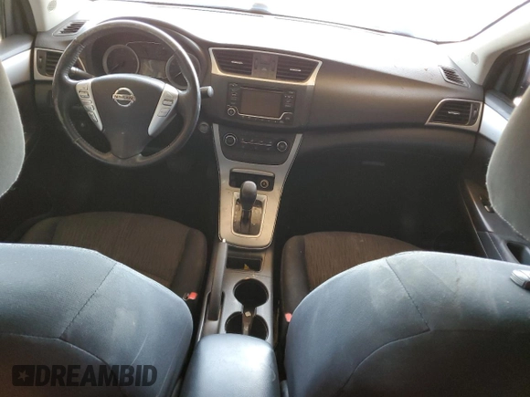 2015 Nissan Sentra SV with VIN 3N1AB7AP0FL690947, listed as a Copart auction lot 53983875 with 84,206 mi miles and Salvage Title. Bid and sale history available at DreamBid. Image 8.