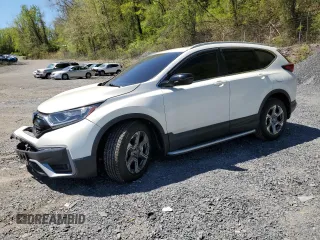 2017 Honda CR-V EX-L with VIN 5J6RW1H8XHL001280, listed as a Copart auction lot 55015985 with 58,280 mi miles and Salvage Title. Bid and sale history available at carsss.com. Image 1.