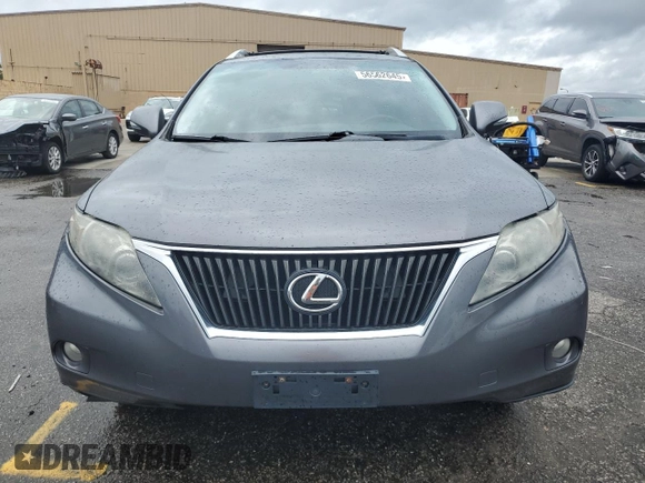2012 Lexus RX 350 with VIN 2T2BK1BA9CC136048, listed as a Copart auction lot 56562645 with 225,702 mi miles and Clean Title. Bid and sale history available at DreamBid. Image 5.