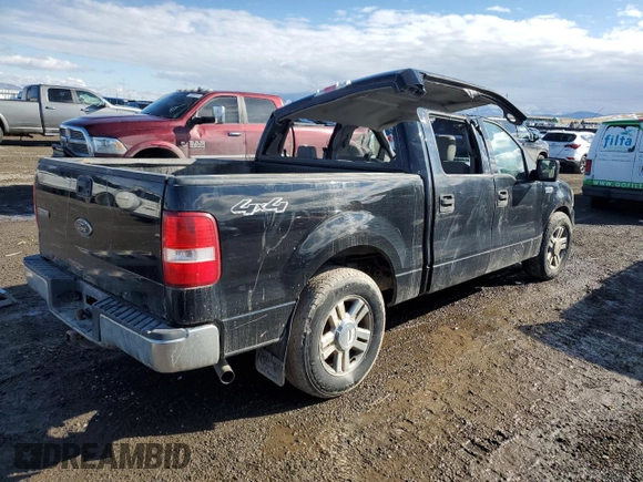 2004 Ford F-150 XLT z VIN 1FTPW14594KC74915, wystawiony jako Copart lot #46618185 z przebiegiem Nie podano mil oraz Czysty tytuł • Clean title. Historia ofert i sprzedaży dostępna na DreamBid. Obrazek 3.