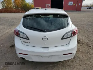 2013 Mazda 3 GX with VIN JM1BL1KF1D1730491, listed as a Copart auction lot 74981264 with 129,503 mi miles and Salvage Title. Bid and sale history available at carsss.com. Image 6.