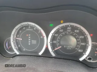 2009 Acura TSX with VIN JH4CU26689C025697, listed as a Copart auction lot 61535445 with 211,074 mi miles and Salvage title. Bid and sale history available at DreamBid. Image 9.