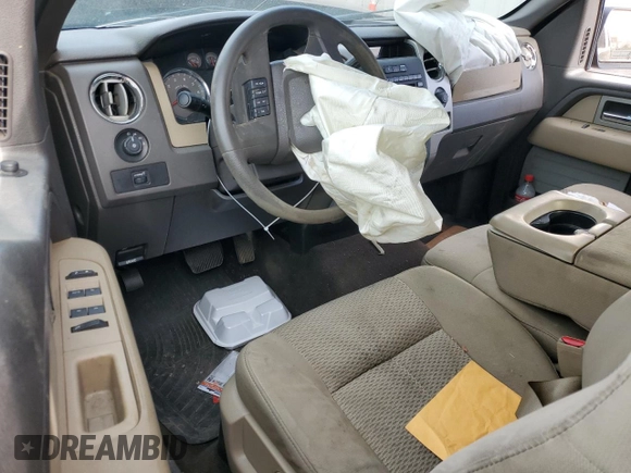 2010 Ford F-150 XL with VIN 1FTEX1C84AFB07754, listed as a Copart auction lot 55527995 with 236,226 mi miles and Salvage title. Bid and sale history available at DreamBid. Image 8.