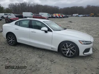 2020 Volvo S60 Momentum with VIN 7JR102FK7LG044227, listed as a Copart auction lot 47874215 with 34,946 mi miles and Salvage Title. Bid and sale history available at carsss.com. Image 4.