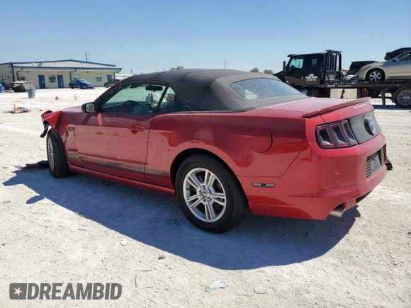 2013 Ford Mustang V6 with VIN 1ZVBP8EM9D5217390, listed as a Copart auction lot 50158865 with 128,928 mi miles and Salvage title. Bid and sale history available at DreamBid. Image 2.