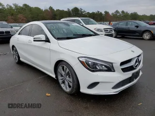 2019 Mercedes-Benz CLA with VIN WDDSJ4GB9KN771301, listed as a Copart auction lot 73356112 with 39,796 mi miles. Bid and sale history available at carsss.com. Image 4.