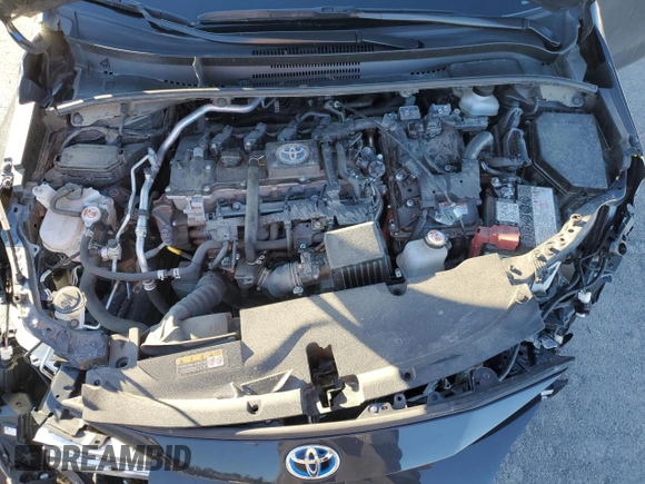 2023 Toyota Corolla Hybrid LE with VIN JTDBDMHEXP3005140, listed as a Copart auction lot 87099854 with 31,232 mi miles and Salvage Title. Bid and sale history available at carsss.com. Image 11.