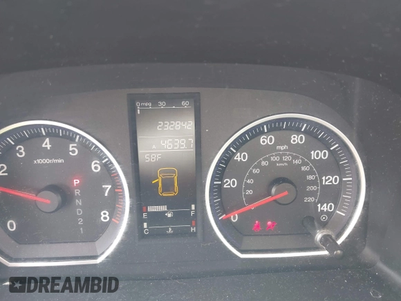 2008 Honda CR-V EX-L z VIN JHLRE48758C049984, wystawiony jako IAAI lot #42184498 z przebiegiem 232 842 mil mil oraz . Historia ofert i sprzedaży dostępna na DreamBid. Obrazek 7.
