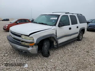 2002 Chevrolet Suburban LT with VIN 3GNEC16Z12G363244, listed as a Copart auction lot 51147114 with 261,559 mi miles and Salvage Title. Bid and sale history available at carsss.com. Image 1.