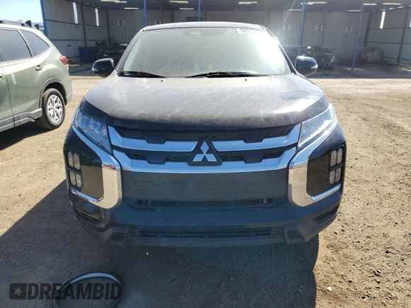 2022 Mitsubishi Outlander Sport ES with VIN JA4ARUAU7NU003460, listed as a Copart auction lot 50745475 with 78,692 mi miles and Salvage Title. Bid and sale history available at carsss.com. Image 5.