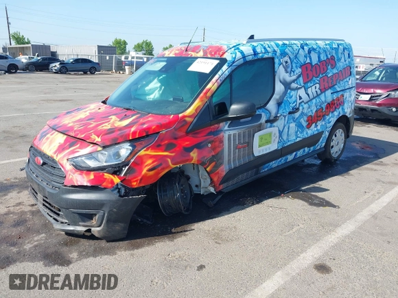 2023 Ford Transit Connect XL with VIN NM0LS7S24P1553797, listed as a IAAI auction lot 42191171 with 30,676 mi miles and . Bid and sale history available at DreamBid. Image 2.