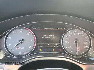 2013 Audi S6 Prestige with VIN WAUJ2BFC2DN060461, listed as a Copart auction lot 44077625 with 91,710 mi miles and Salvage Title. Bid and sale history available at carsss.com. Image 9.