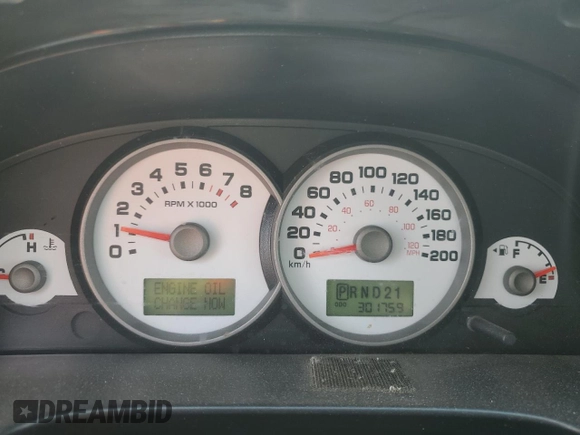 2007 Ford Escape Limited with VIN 1FMYU94167KA15448, listed as a Copart auction lot 57178795 with 301,759 mi miles and Salvage title. Bid and sale history available at DreamBid. Image 9.