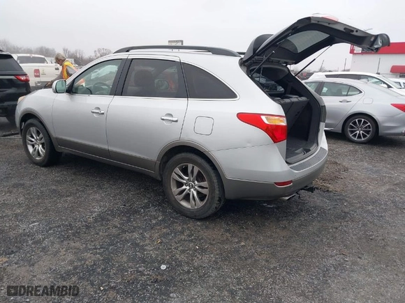 2012 Hyundai Veracruz Limited with VIN KM8NU4CC4CU190899, listed as a IAAI auction lot 41511662 with 201,617 mi miles. Bid and sale history available at carsss.com. Image 3.