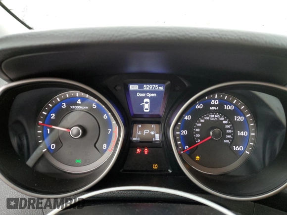 2013 Hyundai Elantra GT with VIN KMHD35LE4DU054151, listed as a Copart auction lot 72439174 with 52,975 mi miles and Salvage Title. Bid and sale history available at carsss.com. Image 9.