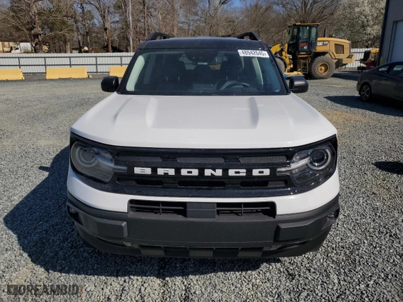 2023 Ford Bronco Sport Outer Banks with VIN 3FMCR9C64PRE09406, listed as a Copart auction lot 48942645 with 17,448 mi miles and Salvage Title. Bid and sale history available at carsss.com. Image 5.