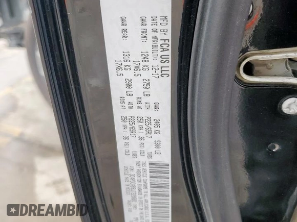 2018 Dodge Journey SE with VIN 3C4PDCAB8JT229681, listed as a Copart auction lot 54874205 with Not Provided miles and Salvage Title. Bid and sale history available at carsss.com. Image 14.
