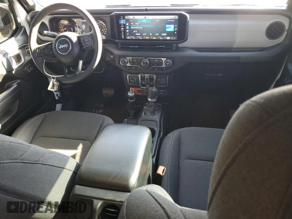 2024 Jeep Wrangler Sport S with VIN 1C4PJXDN8RW105678, listed as a Copart auction lot 44946285 with 22,102 mi miles and Salvage title. Bid and sale history available at DreamBid. Image 8.