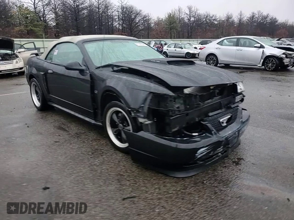 2001 Ford Mustang GT Deluxe with VIN 1FAFP45X91F136800, listed as a Copart auction lot 81303544 with 101,864 mi miles and Salvage Title. Bid and sale history available at carsss.com. Image 13.