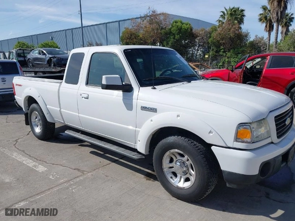 2008 Ford Ranger XLT with VIN 1FTYR44U08PA23858, listed as a IAAI auction lot 42103559 with 83,347 mi miles. Bid and sale history available at carsss.com. Image 1.